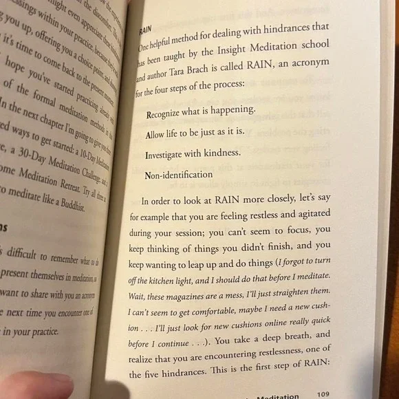 How To Meditate Like a Buddhist by Cynthia Kane Paperback Book Like New - Picture 8 of 8